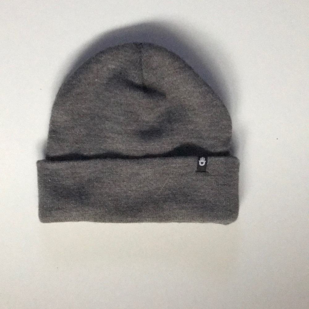 Gray beanie